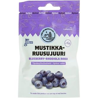 Polar Nutrition 45G Täysksylitolitabletti Mustikka-Ruusujuuri
