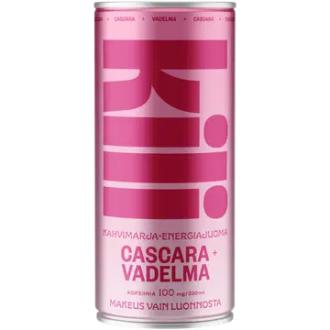 Kili Kahvimarja-energiajuoma Cascara + Vadelma 0,33 l kalorit ja ravintosisältö