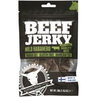 Kuivalihakundi Beef Jerky Mild Habanero 50g kalorit ja ravintosisältö - 360 kcal