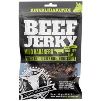 Kuivalihakundi Beef Jerky Mild Habanero 120g kalorit ja ravintosisältö - 308 kcal