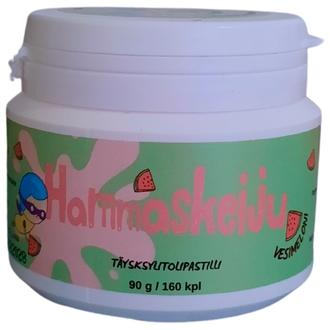 Hammaskeiju vesimeloni täysksylitolipastilli 90 g kalorit ja ravintosisältö