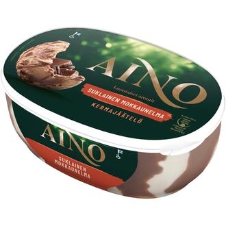 Aino Suklainen Mokkaunelma kermajäätelö kotipakkaus 508g/900ml kalorit ja ravintosisältö