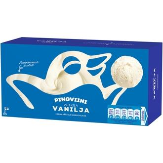Pingviini Vanilja kermajäätelö kotipakkaus 1L/495g kalorit ja ravintosisältö