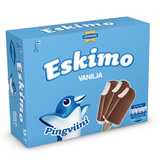 Eskimo puikko 15x32g vanilja lakt monipa kalorit ja ravintosisältö - 268 kcal