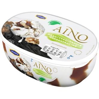 Aino Laktoositon Kermajäätelö Kotipakkaus Vaahterasiirappi & Saksanpähkinä 510G/0,9L kalorit ja ravintosisältö - 228 kcal