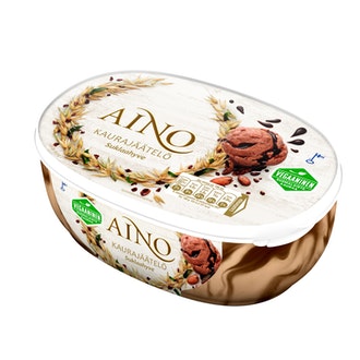 Aino Kaurajäätelö Suklaahyve Vegaaninen 850ml kalorit ja ravintosisältö