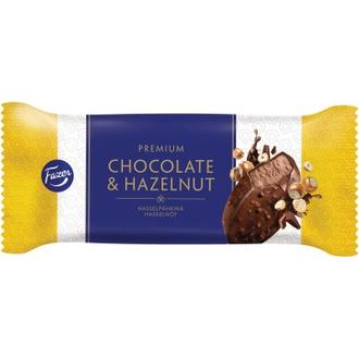Fazer Premium Hazelnut jäätelöpuikko 63g kalorit ja ravintosisältö - 370 kcal