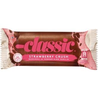Classic jäätelö 85g strawberry crush kalorit ja ravintosisältö - 303 kcal