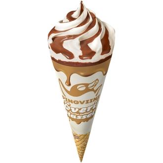 Pingviini Överi Hassel jäätelötuutti 103g/165ml kalorit ja ravintosisältö