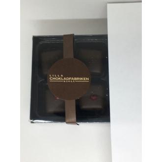 Pieni Suklaatehdas Konvehti Vadelma & lakritsi 4-pack 40g kalorit ja ravintosisältö