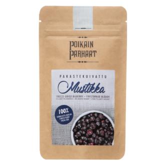 Poikain Parhaat Pakastekuivattu mustikka 15g kalorit ja ravintosisältö - 364 kcal