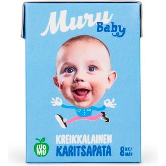 Muru Baby Kreikkalainen Karitsapata Alk. 8 Kk Luomulastenateria 180G kalorit ja ravintosisältö