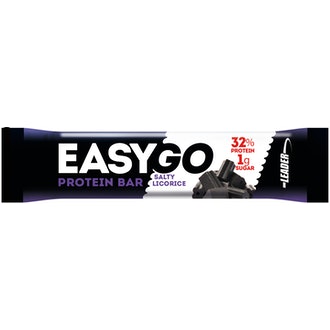 Leader Easy Go bar 32g liquorice kalorit ja ravintosisältö
