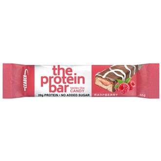 Leader The ProteinBar 55g raspberry kalorit ja ravintosisältö