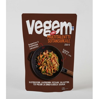 Vegem chili seitansuikale 250g kalorit ja ravintosisältö