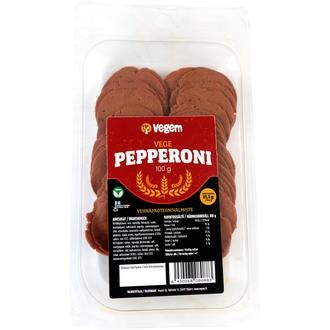 Vegem vege pepperoni leikkele 100g kalorit ja ravintosisältö