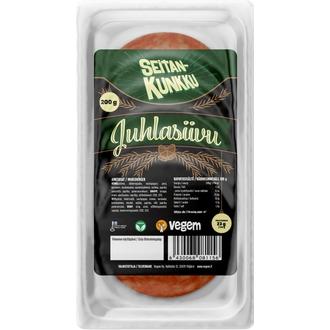 Vegem seitan joulukunkku 200g kalorit ja ravintosisältö