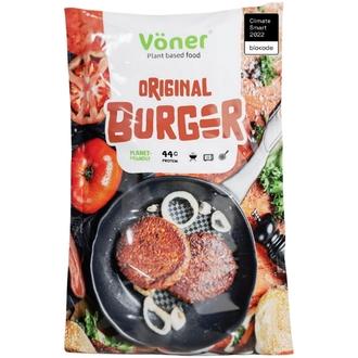 Vöner Burger 220g kasviperäinen vaihtoehto pihville kalorit ja ravintosisältö