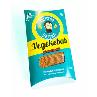 Santun Seitan vegekebab 360g kalorit ja ravintosisältö - 257 kcal
