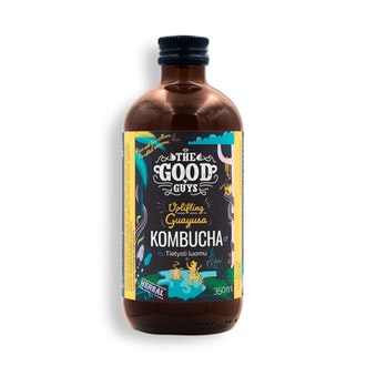 Good Guys Kombucha Guayusa 0,35l luomu kalorit ja ravintosisältö - 18 kcal