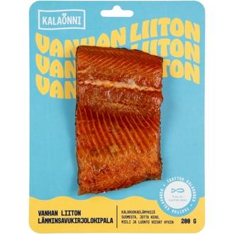 Kalaonni Vanhan Liiton Lämminsavu Kirjolohipala 200 g kalorit ja ravintosisältö - 0 kcal