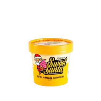 Sweet Santa suolainen kinuski jäätelö 120ml laktoositon kalorit ja ravintosisältö - 223 kcal