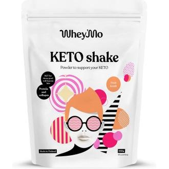Whey´Mo Keto Shake Fruit Bomb 350g kalorit ja ravintosisältö - 579 kcal