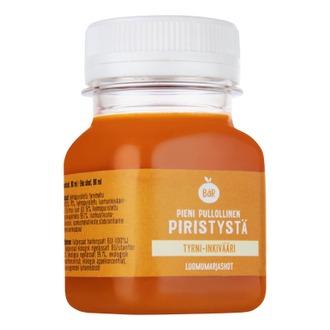 Bär marjashot 80ml tyrni-inkivääri luomu kalorit ja ravintosisältö - 78 kcal