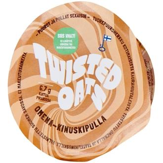 Twisted oats omena-kinuskipulla tuorepuuroherkku 145g kalorit ja ravintosisältö - 142 kcal
