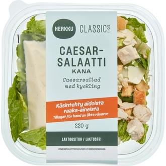 Herkku Classics Kana caesarsalaatti 220 g kalorit ja ravintosisältö