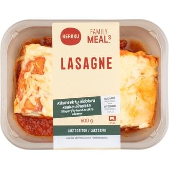 Herkku Classics Lasagne 600g kalorit ja ravintosisältö