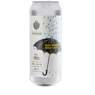 Mallaskoski Rainy Summer Wheat Lager 5,5% kalorit ja ravintosisältö