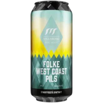 Mallaskoski Folke West Coast Pils 44cl 4,2 til-% kalorit ja ravintosisältö