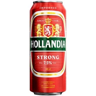 Hollandia Strong 7,5% 50cl tlk kalorit ja ravintosisältö - 0 kcal