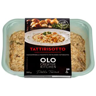 Olo Creative kitchen tattirisotto 320g kalorit ja ravintosisältö - 197 kcal