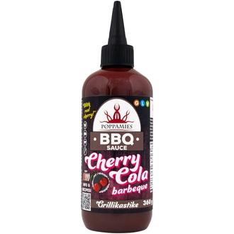 Poppamies BBQ Sauce Cherry Cola barbeque grillikastike 360g kalorit ja ravintosisältö - 172 kcal