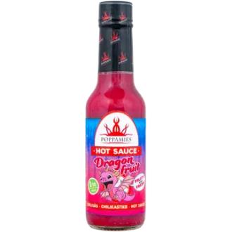 Poppamies Hot Sauce Dragon Fruit chilikastike 150ml kalorit ja ravintosisältö - 103 kcal