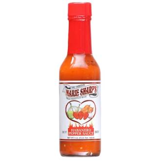 Marie Sharp's Hot Habanero Pepper Sauce 148ml Tulinen chili maustekastike kalorit ja ravintosisältö - 31 kcal