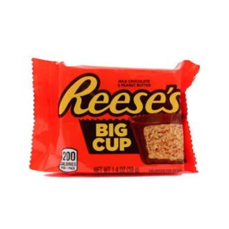 Reese's Big Cup 39g Peanut Butter kalorit ja ravintosisältö - 513 kcal