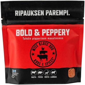 Miss Klose Rubs & Spices mausteseos Bold & Peppery 100 g kalorit ja ravintosisältö