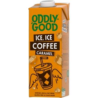 Oddlygood® jääkahvi 1 l caramel UHT gluteeniton kalorit ja ravintosisältö