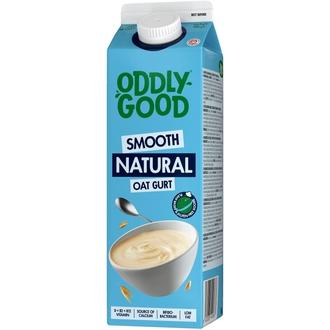 Oddlygood® kaurapohjainen gurtti 1 kg natural gluteeniton kalorit ja ravintosisältö - 55 kcal