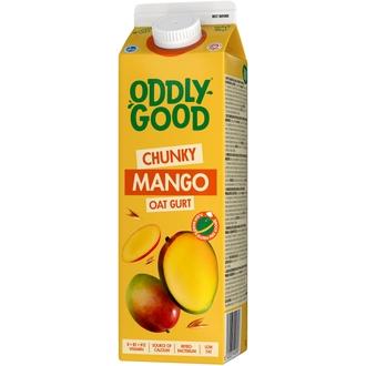 Oddlygood® kaurapohjainen gurtti 1 kg mango gluteeniton kalorit ja ravintosisältö - 80 kcal