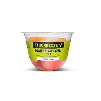 Tuorrekset Makee meloni hedelmäpikari 120g kalorit ja ravintosisältö - 34 kcal