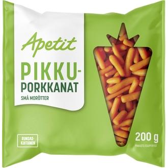 Apetit Pikkuporkkanat pakaste 200g kalorit ja ravintosisältö - 35 kcal
