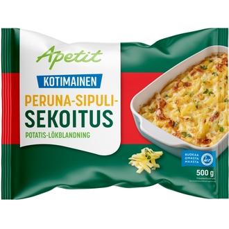 Apetit Kotimainen Peruna-sipulisekoitus pakaste 500g kalorit ja ravintosisältö - 73 kcal