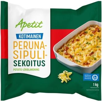 Apetit Kotimainen Peruna-sipulisekoitus pakaste 1kg kalorit ja ravintosisältö