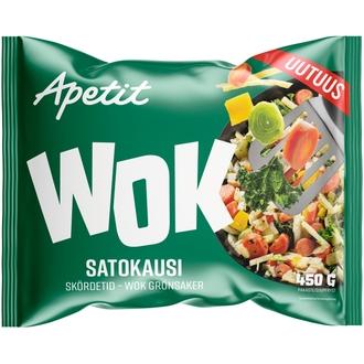 Apetit Wok Satokausi pakaste 450g kalorit ja ravintosisältö - 36 kcal