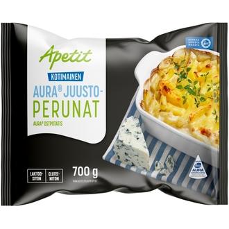 Apetit Kotimainen AURA ® juustoperunat pakaste 700g kalorit ja ravintosisältö