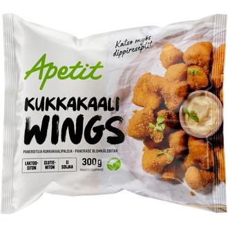 Apetit Kukkakaaliwings pakaste 300g kalorit ja ravintosisältö - 160 kcal